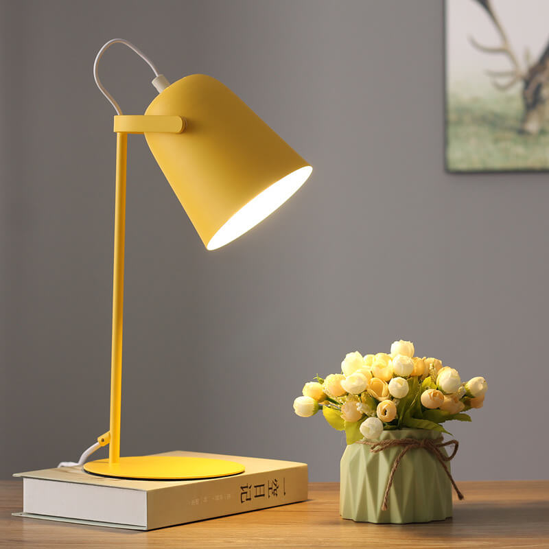 Modern Iron Table Lamp | Bedroom & Living Room | Macaron Design | Lologe