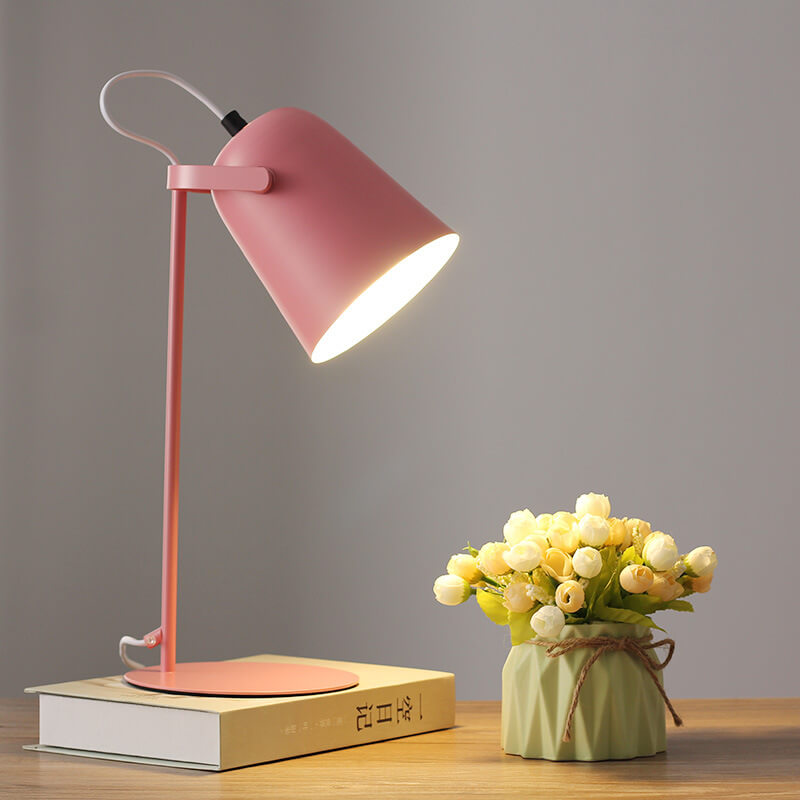 Modern Iron Table Lamp | Bedroom & Living Room | Macaron Design | Lologe