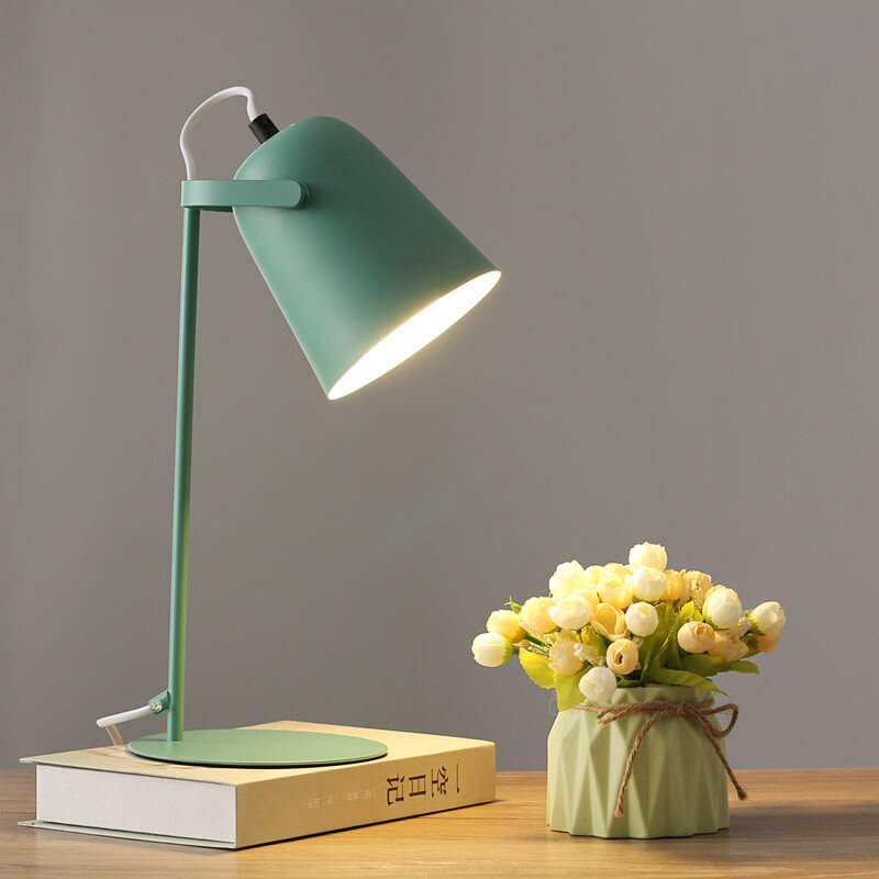 Modern Iron Table Lamp | Bedroom & Living Room | Macaron Design | Lologe