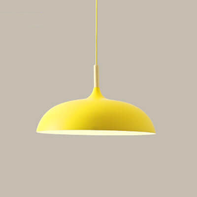 Modern Dome Pendant Light | Warm Minimalist Ambience | Lologe