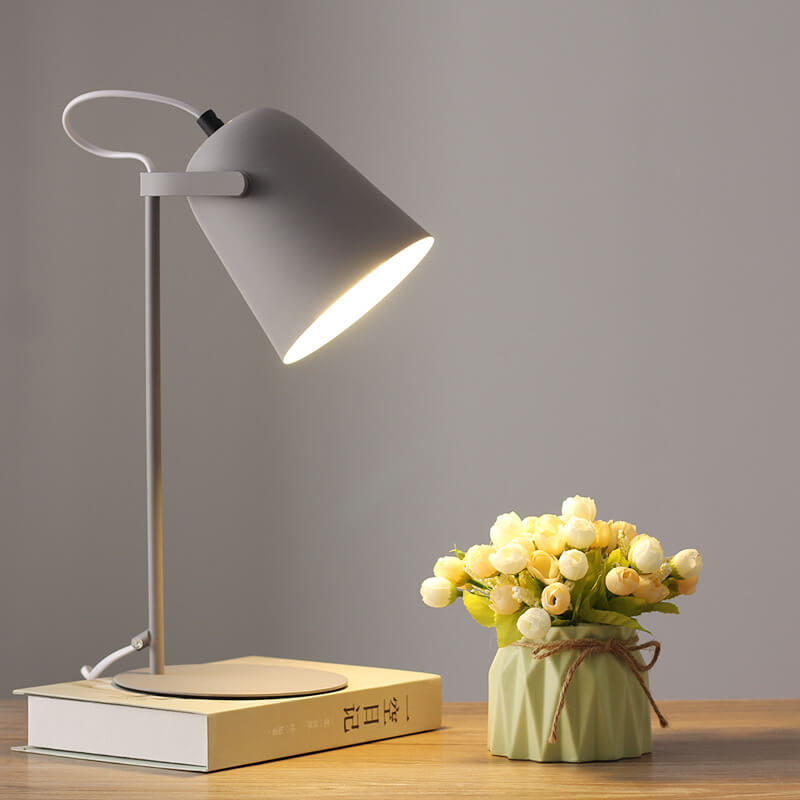 Modern Iron Table Lamp | Bedroom & Living Room | Macaron Design | Lologe