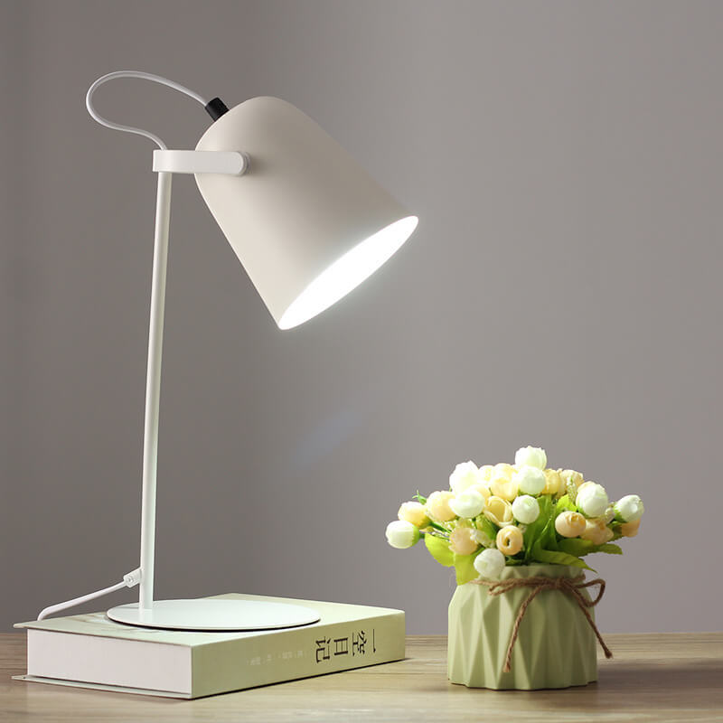 Modern Iron Table Lamp | Bedroom & Living Room | Macaron Design | Lologe