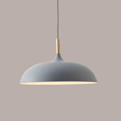 Modern Dome Pendant Light | Warm Minimalist Ambience | Lologe