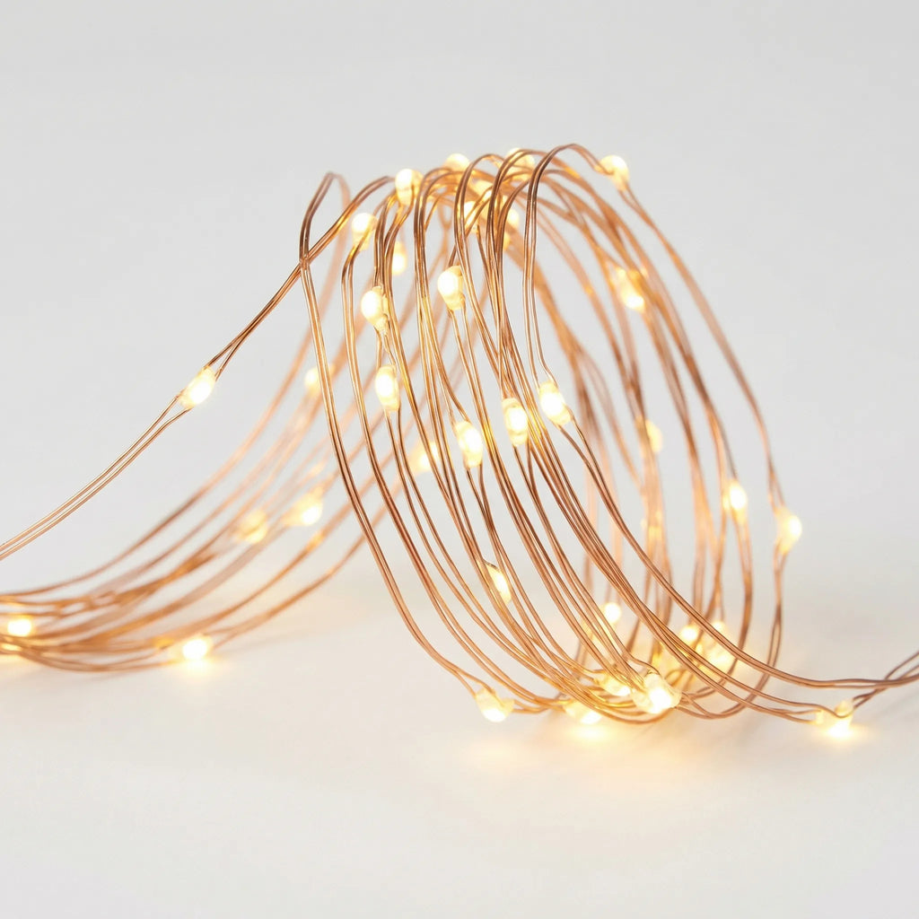 Solarvine - Solar-Powered Outdoor Fairy Light String- Garden Party Lighting