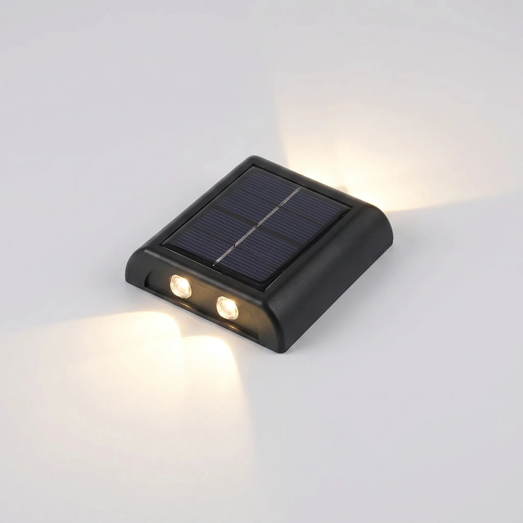 Soluxe - Solar LED Up-Down Wall Light- Accent Wall Lighting