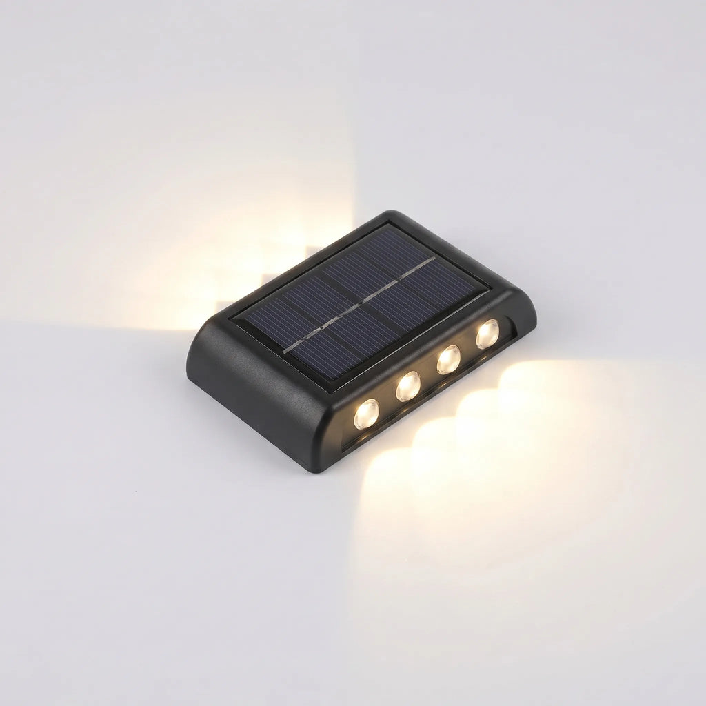 Soluxe - Solar LED Up-Down Wall Light- Accent Wall Lighting