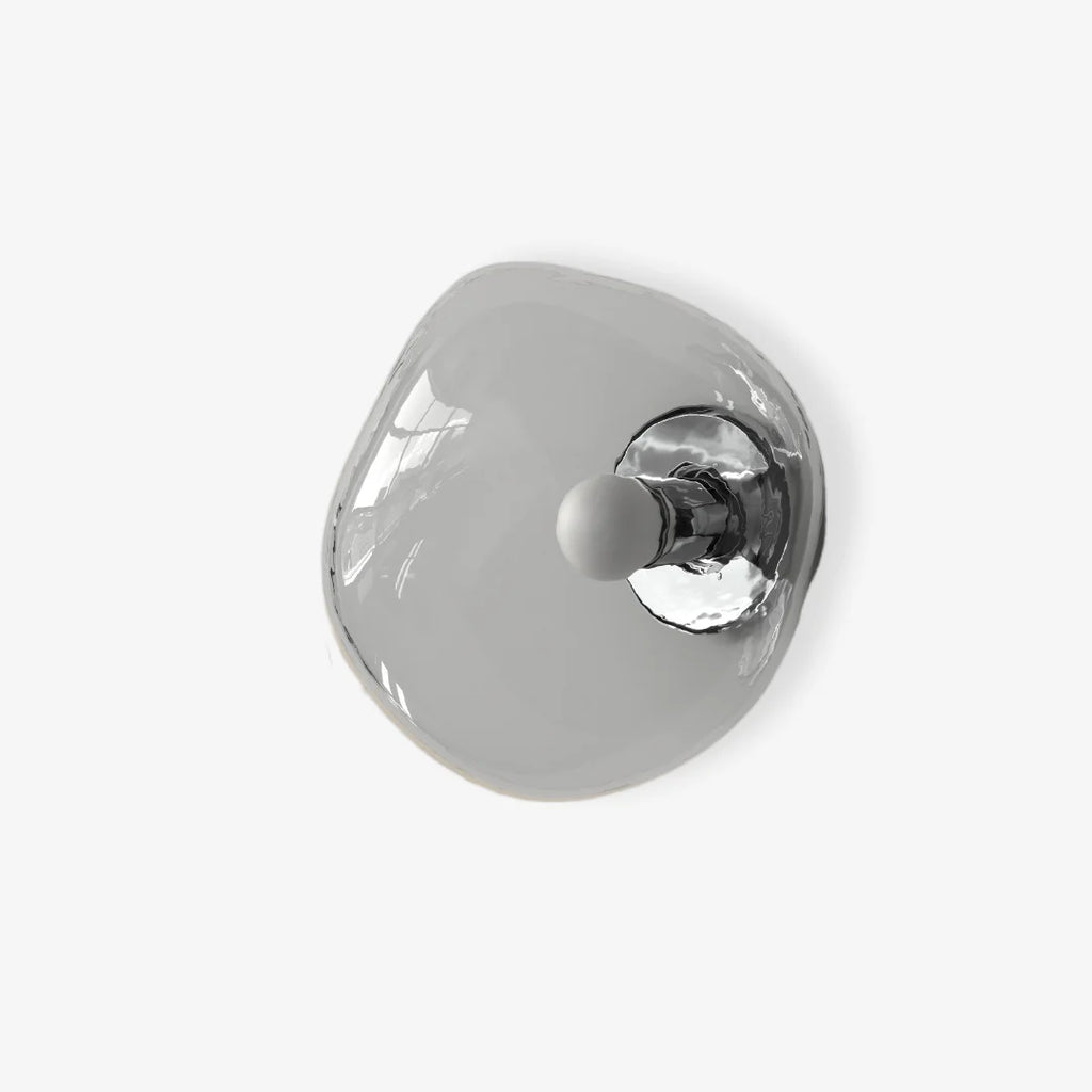 Glass Wall Lamp | Modern Space-Inspired Sconce for Bedroom & Hallway | Lologe