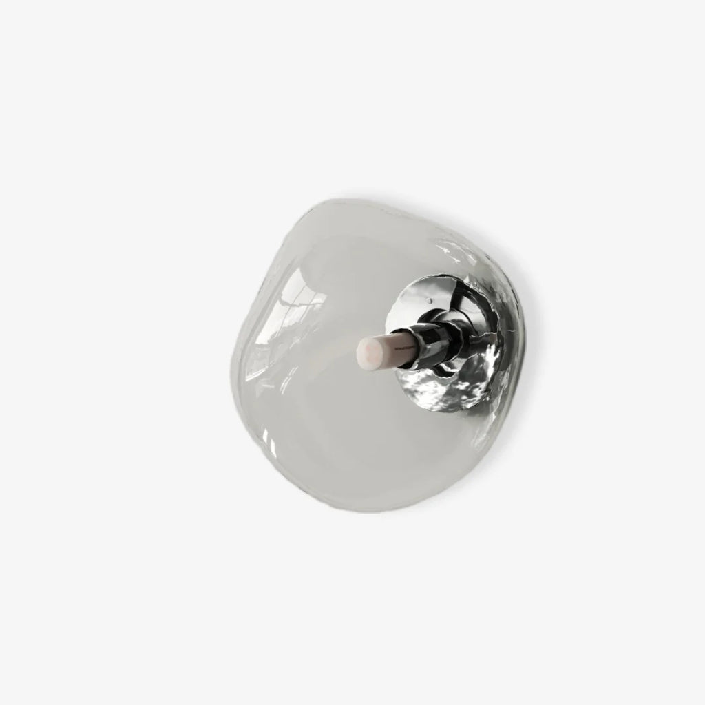 Glass Wall Lamp | Modern Space-Inspired Sconce for Bedroom & Hallway | Lologe