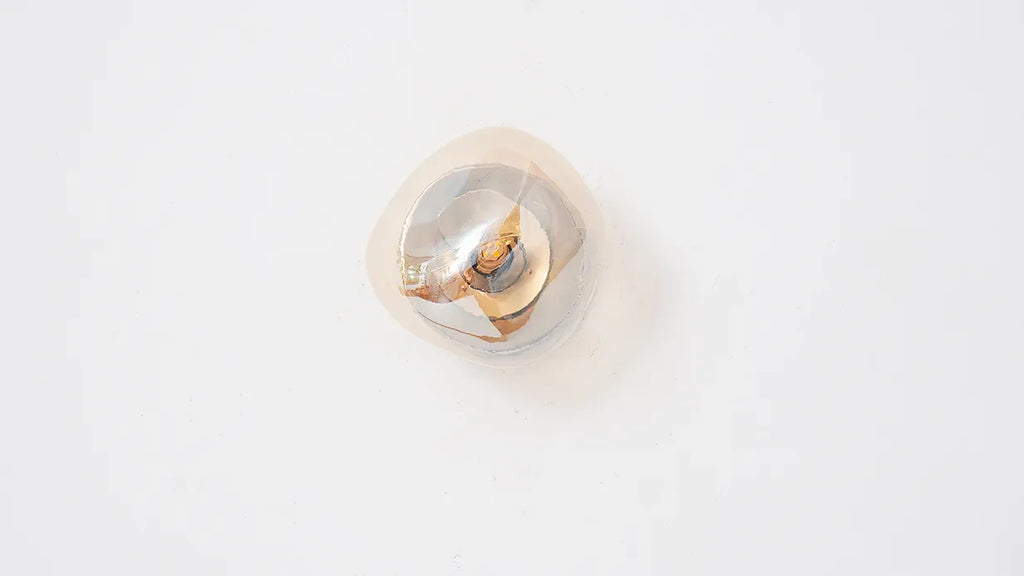 Glass Wall Lamp | Modern Space-Inspired Sconce for Bedroom & Hallway | Lologe