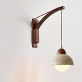 Adjustable Wall Lamp | Telescopic Swing Arm Sconce for Bedroom Lighting | Lologe