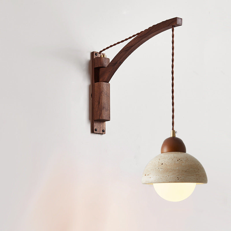 Adjustable Wall Lamp | Telescopic Swing Arm Sconce for Bedroom Lighting | Lologe