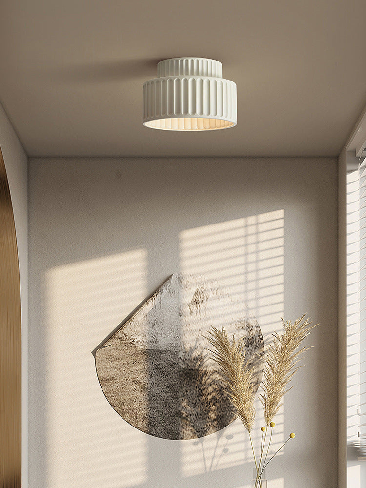 Flush Mount Ceiling Light | Living Room Bedroom Modern Glass Design | Lologe