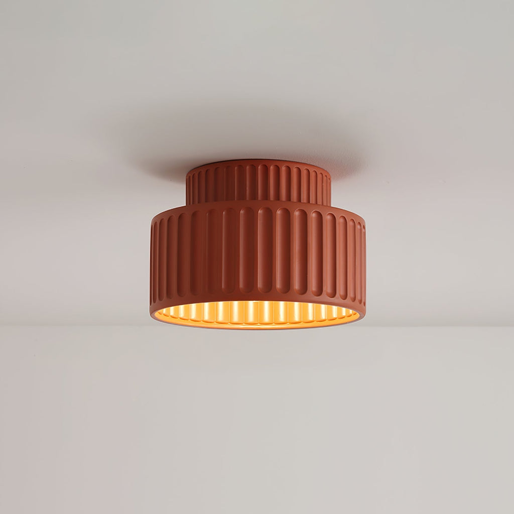 Flush Mount Ceiling Light | Living Room Bedroom Modern Glass Design | Lologe