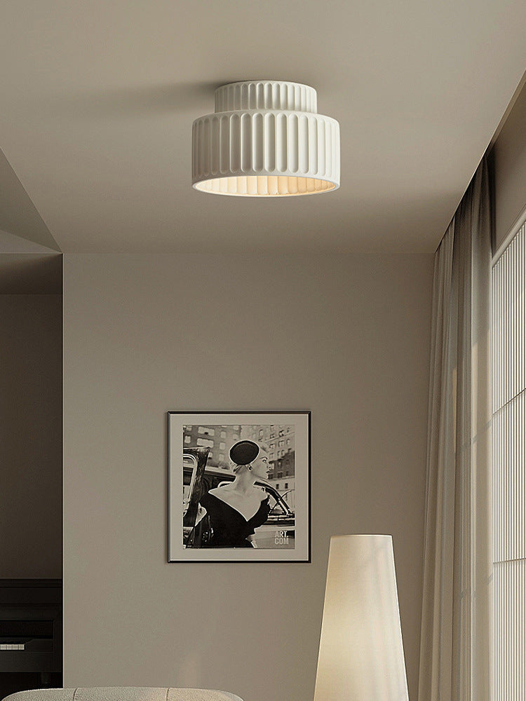 Flush Mount Ceiling Light | Living Room Bedroom Modern Glass Design | Lologe