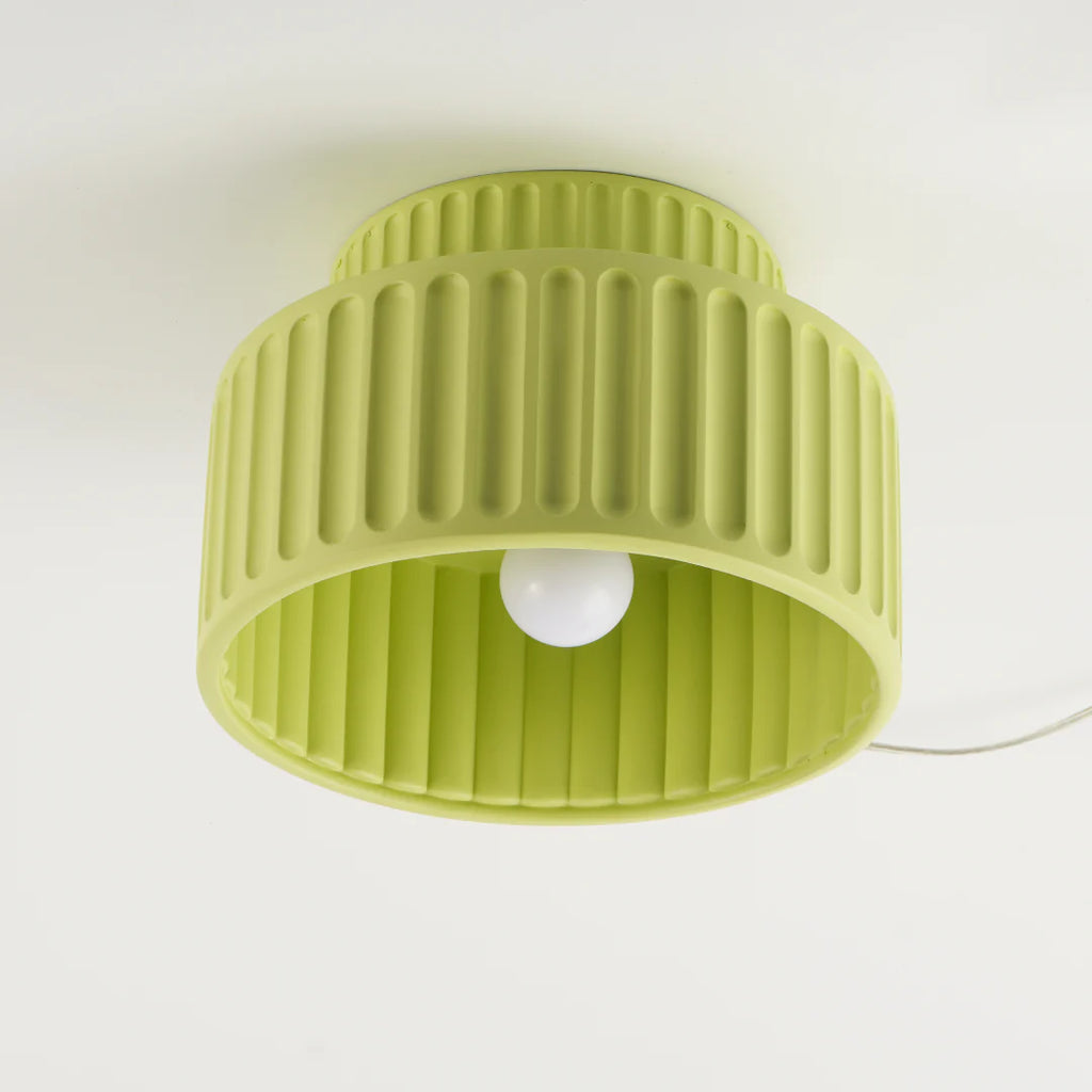 Flush Mount Ceiling Light | Living Room Bedroom Modern Glass Design | Lologe