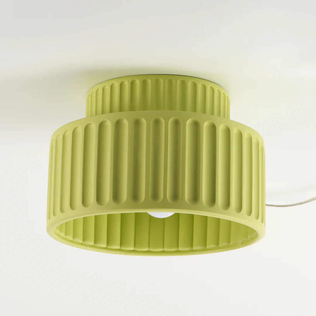 Flush Mount Ceiling Light | Living Room Bedroom Modern Glass Design | Lologe