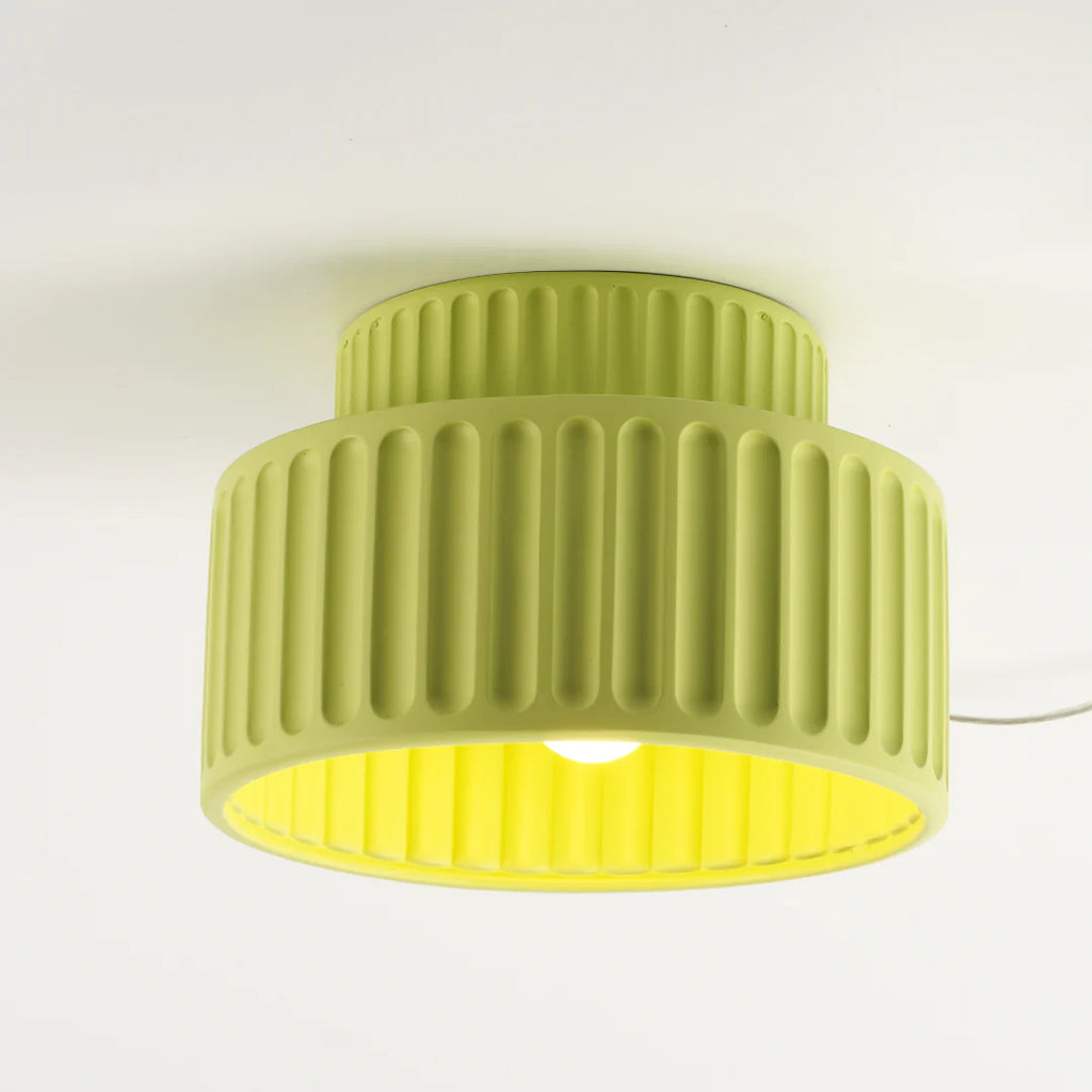 Flush Mount Ceiling Light | Living Room Bedroom Modern Glass Design | Lologe