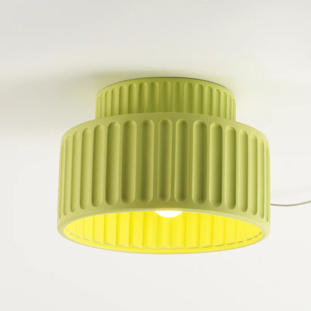Flush Mount Ceiling Light | Living Room Bedroom Modern Glass Design | Lologe