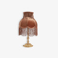 Fringe Table Lamp | Decorative Tassel Shade Bedside Lamp | Bedroom & Living Room | Lologe