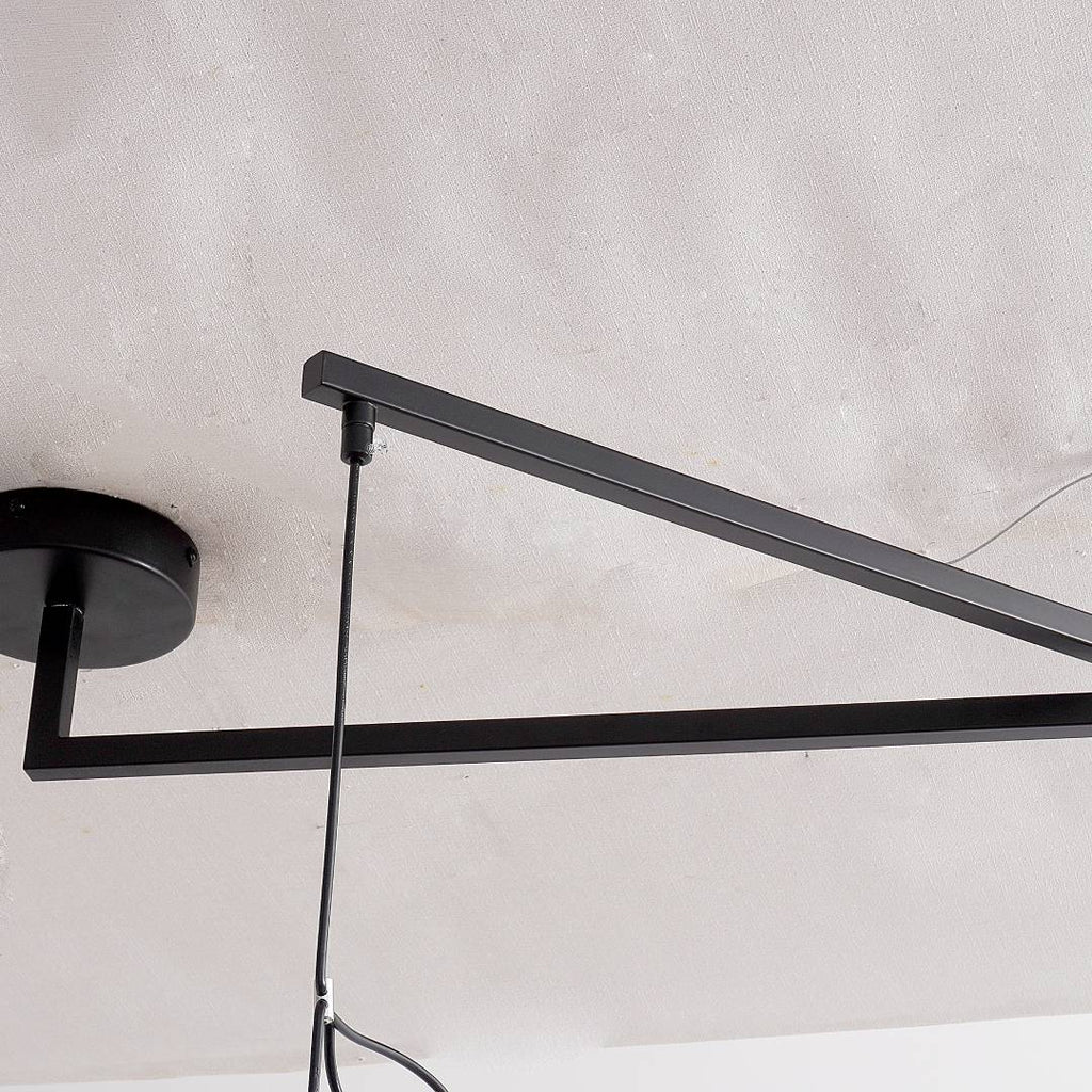 Swing Arm Pendant Light | Adjustable Ceiling Lighting for Dining Room | Lologe