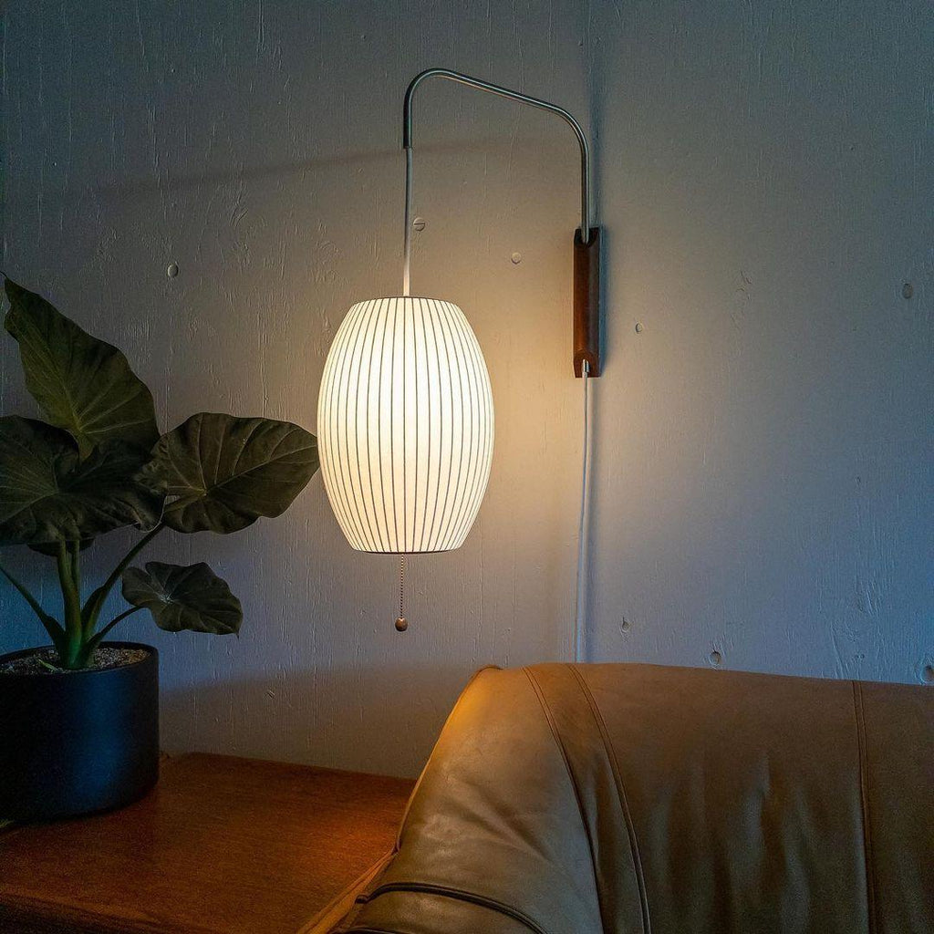 Silk Wall Lamp | Wabi-Sabi Sconce for Bedroom & Hallway Lighting | Lologe