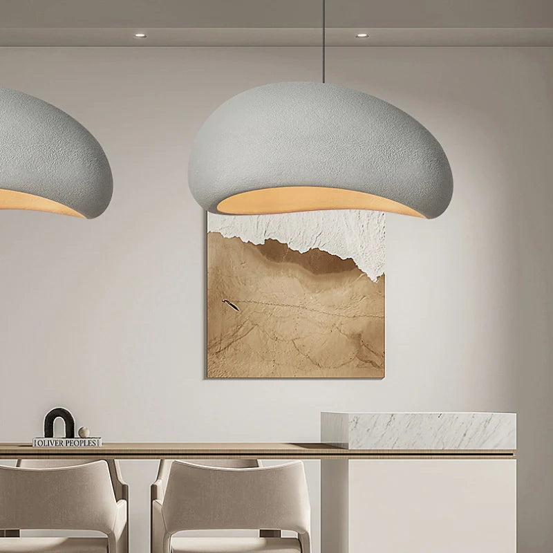 Wabi-Sabi Pendant Light | Minimalist Ceiling Lighting for Dining Room | Lologe