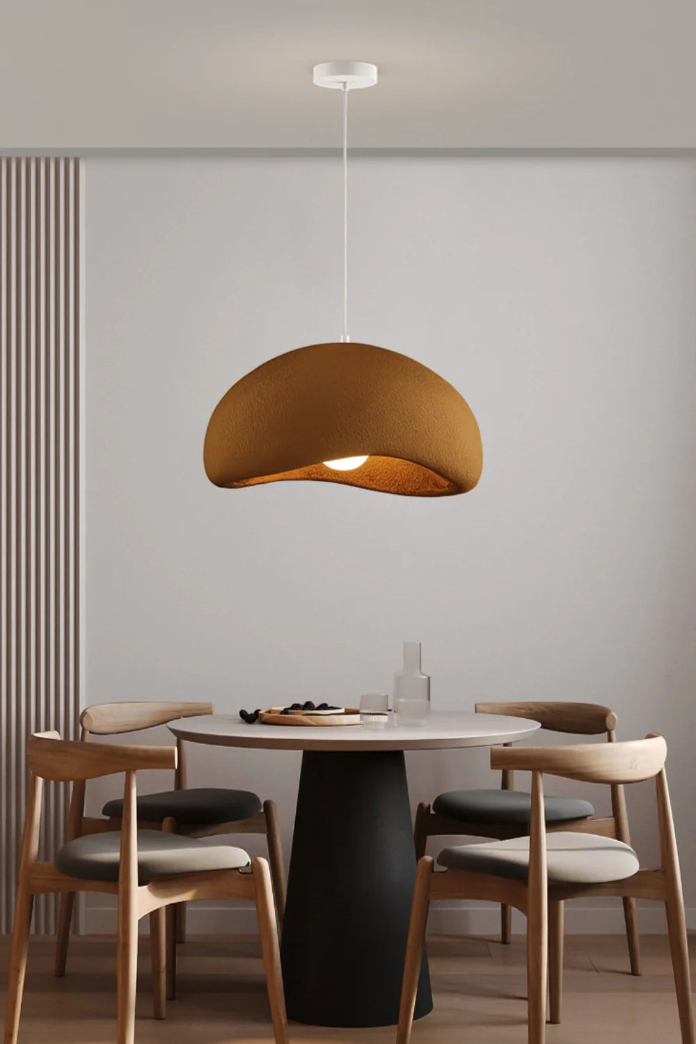 Wabi-Sabi Pendant Light | Minimalist Ceiling Lighting for Dining Room | Lologe