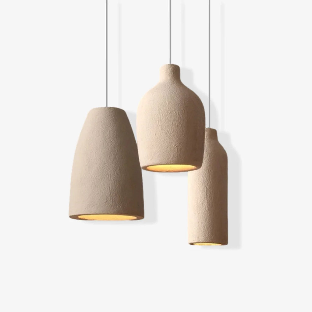 Wabi Sabi Pendant Light | Wine Bottle Shape Ceiling Lighting | Lologe