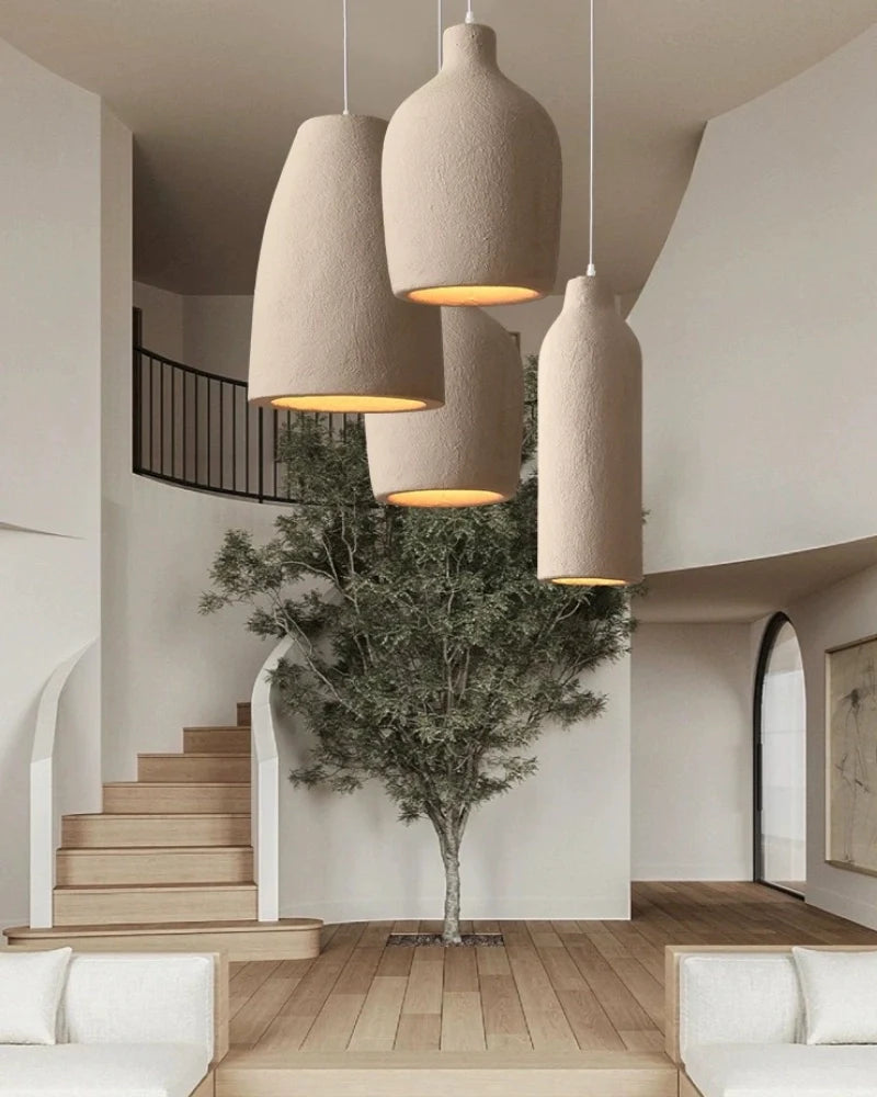 Wabi Sabi Pendant Light | Wine Bottle Shape Ceiling Lighting | Lologe