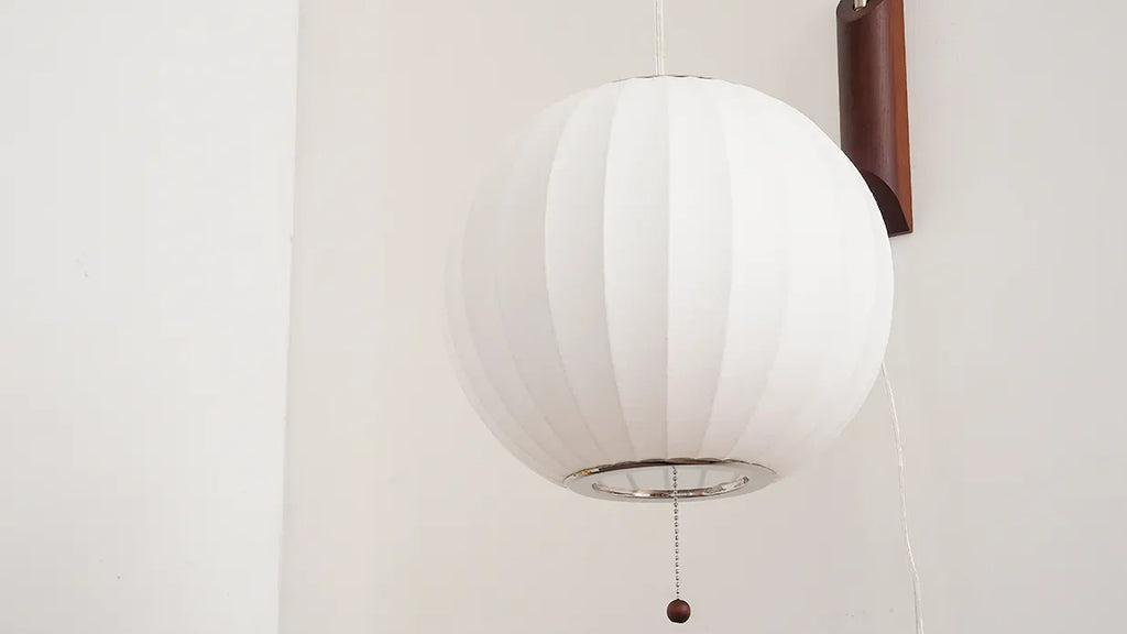 Silk Wall Lamp | Wabi-Sabi Sconce for Bedroom & Hallway Lighting | Lologe