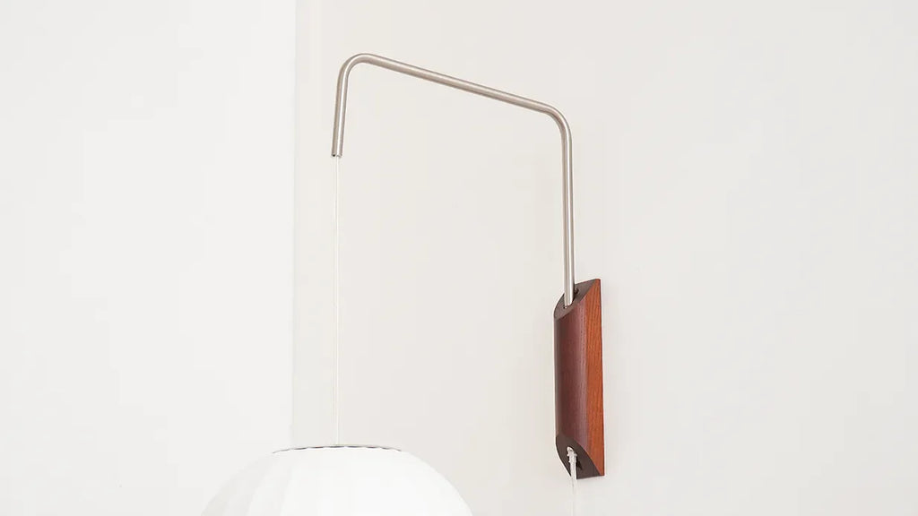 Silk Wall Lamp | Wabi-Sabi Sconce for Bedroom & Hallway Lighting | Lologe
