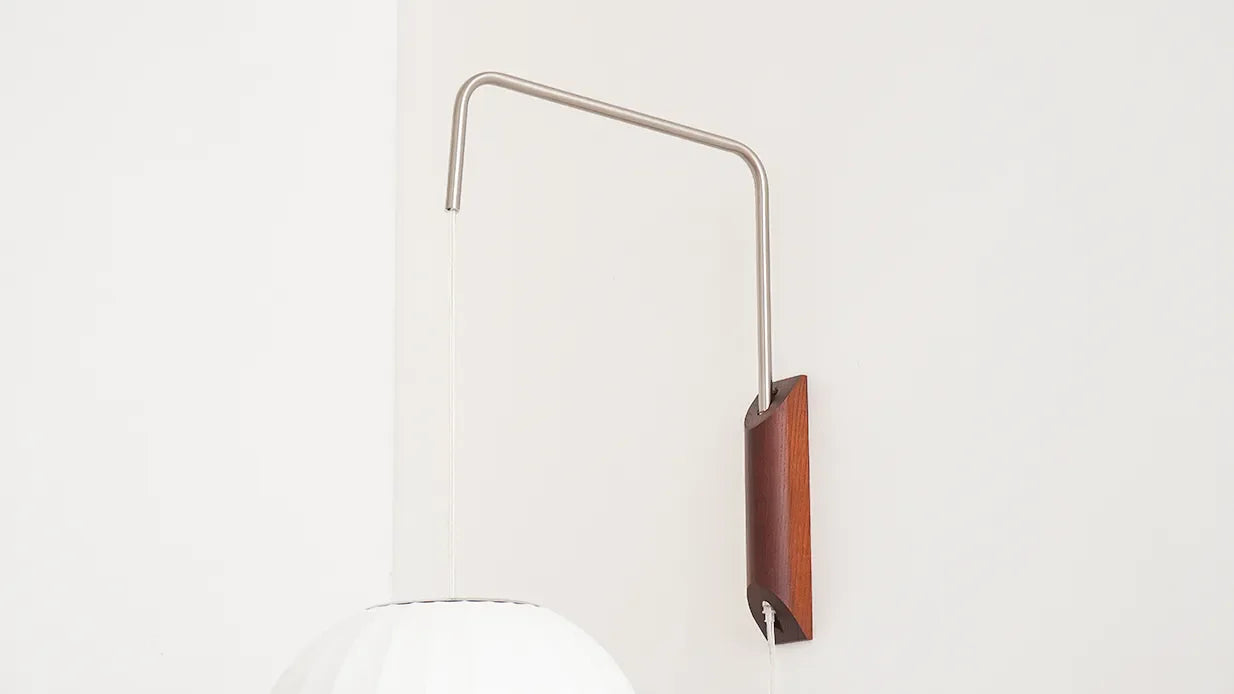 Silk Wall Lamp | Wabi-Sabi Sconce for Bedroom & Hallway Lighting | Lologe