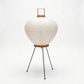 Wabiru - Japanese-Inspired Tripod Floor Lamp- Ambient Room Lighting