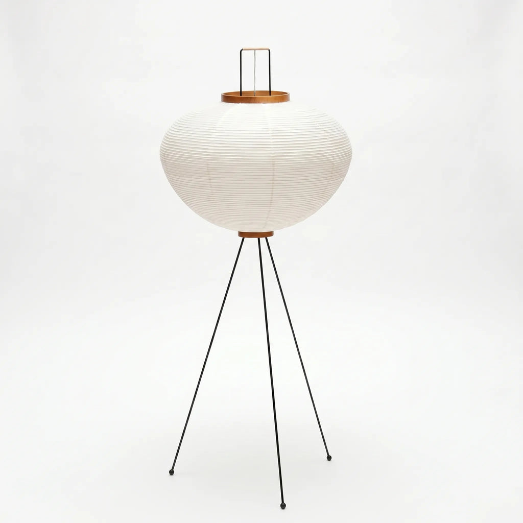 Wabiru - Japanese-Inspired Tripod Floor Lamp- Ambient Room Lighting