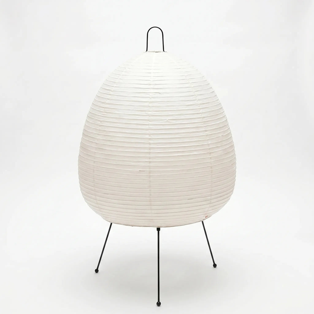 Wabiru - Japanese-Inspired Tripod Floor Lamp- Ambient Room Lighting