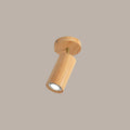 Wood Grain Track Light | Adjustable Ceiling Lighting for Living Room | Lologe