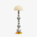 Zebra Floor Lamp | Animal Art Standing Light for Living Room Decor | Lologe