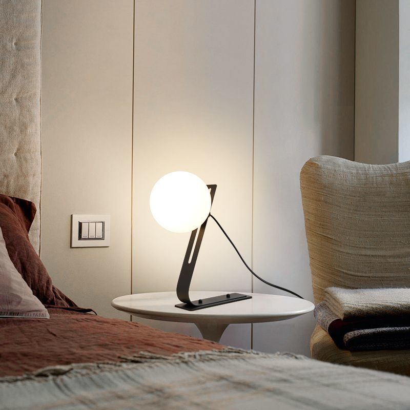 Modern Table Lamp | Gradient Glass Accent Lighting for Living Room | Lologe