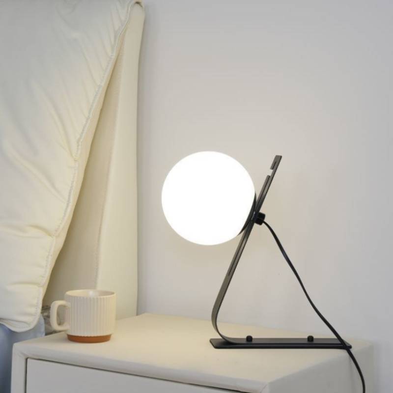 Modern Table Lamp | Gradient Glass Accent Lighting for Living Room | Lologe