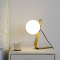 Modern Table Lamp | Gradient Glass Accent Lighting for Living Room | Lologe