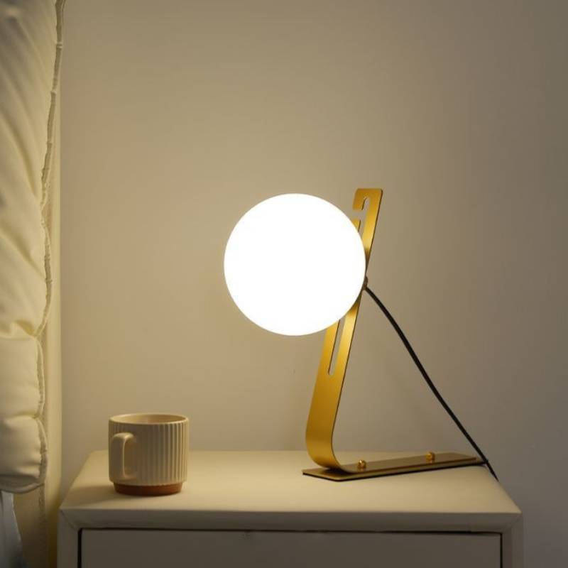 Modern Table Lamp | Gradient Glass Accent Lighting for Living Room | Lologe