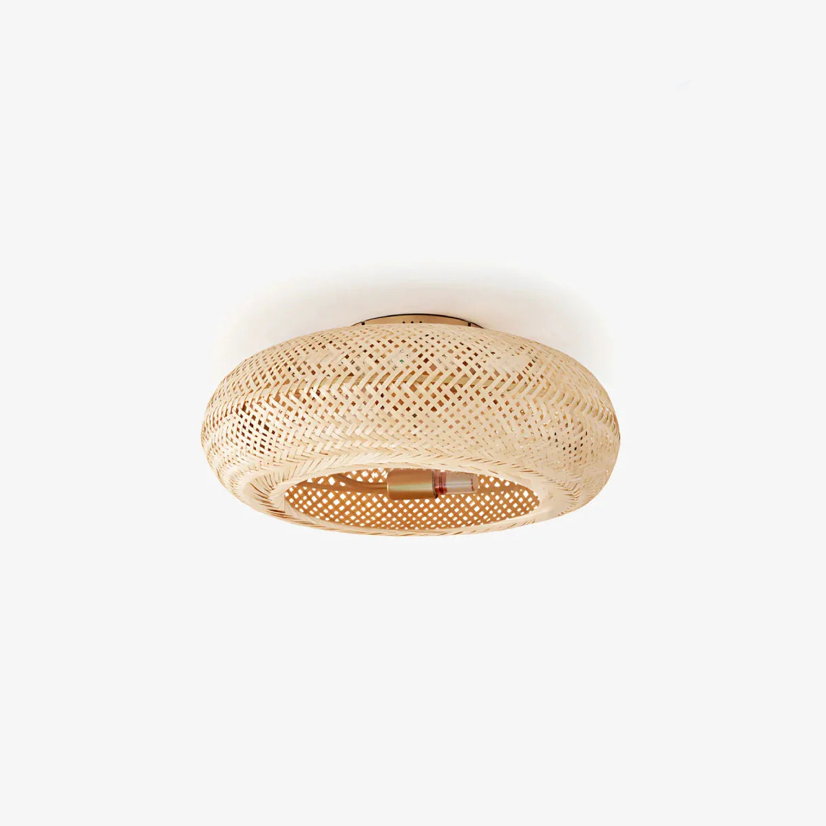 Bamboo Ceiling Fan with Light | Coastal Rattan Style | Indoor Lighting | Lologe
