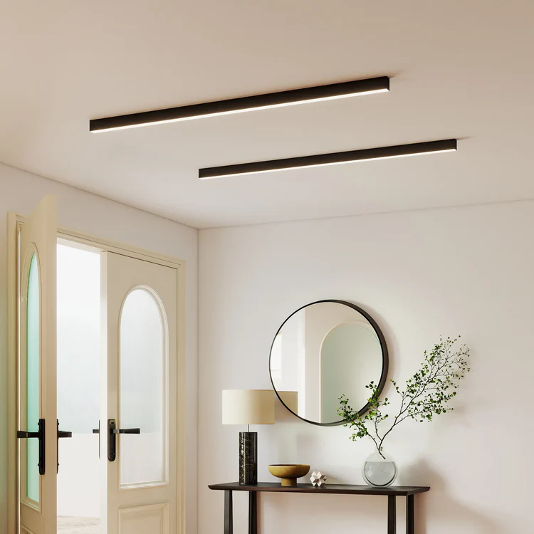 Modern Linear LED Ceiling Light | Hallway | Linear Design | Flush Mount | Minimalist | Lologe