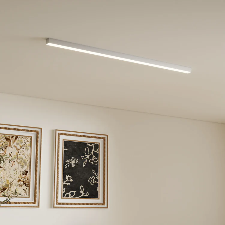 Modern Linear LED Ceiling Light | Hallway | Linear Design | Flush Mount | Minimalist | Lologe