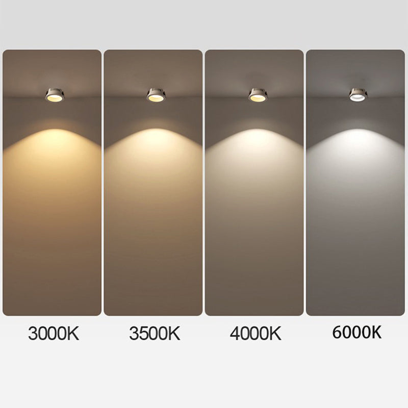 Adjustable LED Flush Mount Spotlight Ceiling Light | Modern Minimalist Lighting | Lologe